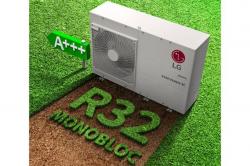 Η 1η στην αγορά αντλία θερμότητας τύπου Monobloc με ψυκτικό υγρό R32 είναι εδώ:  LG Therma V R32 Monobloc
