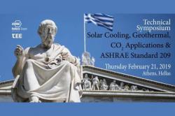 Εκδήλωση Ashrae: «Solar Cooling, Geothermal, CO2 Applications and new ASHRAE's Standard 209 on Energy Simulation»
