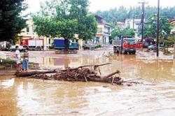 Πλημμύρες στα Βαλκάνια, μία νεκρή στη Σερβία