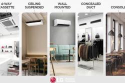 Διαφορετικές λύσεις για διαφορετικούς χώρους με τη νέα συνδυαστική σειρά επαγγελματικού κλιματισμού της LG Electronics