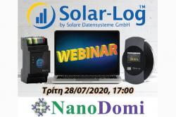 Φωτοβολταϊκά: Δωρεάν Solar Log Webinar από τη NanoDomi